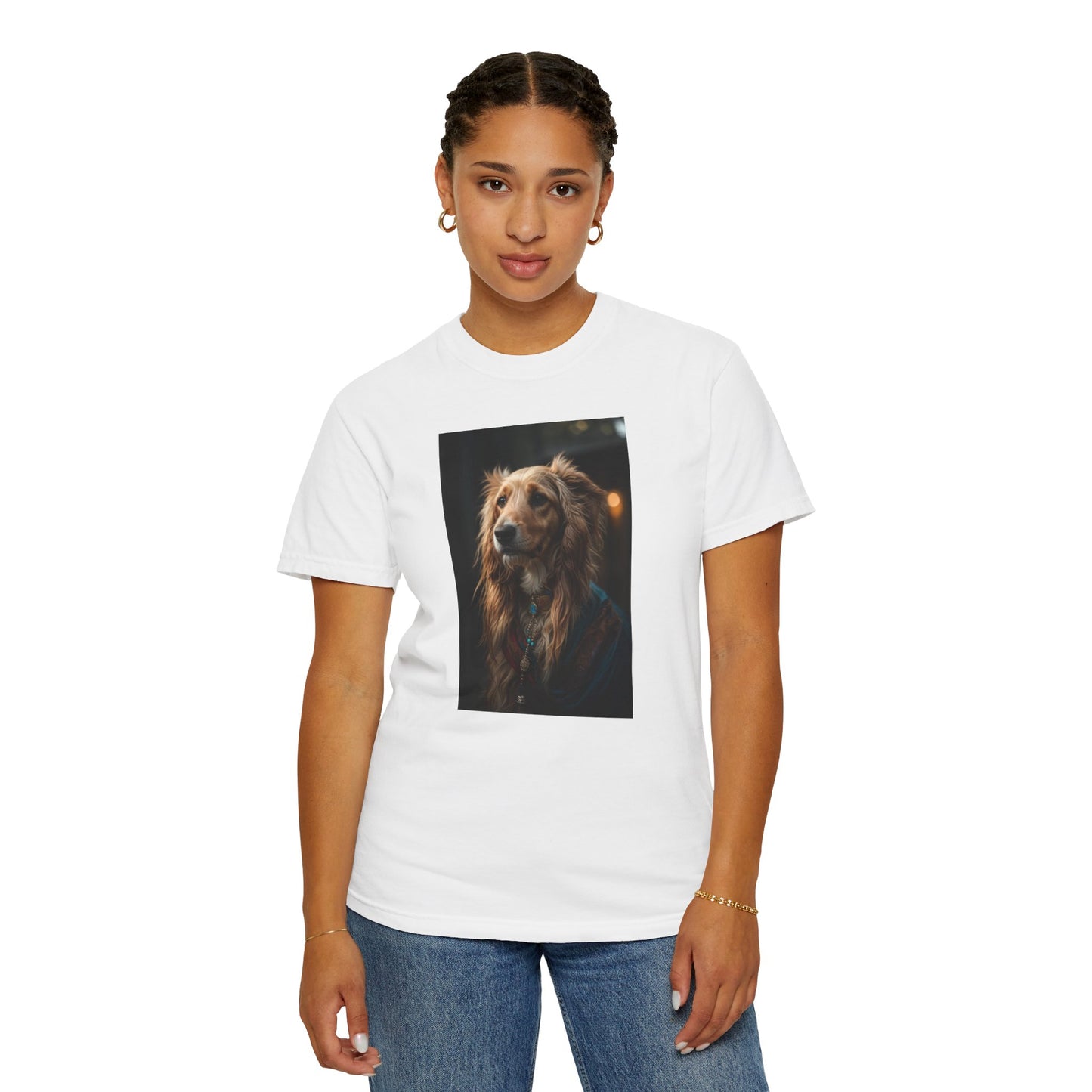 Afghan Hound T-Shirt | Regal Dog Breed Tee for Afghan Hound Lovers