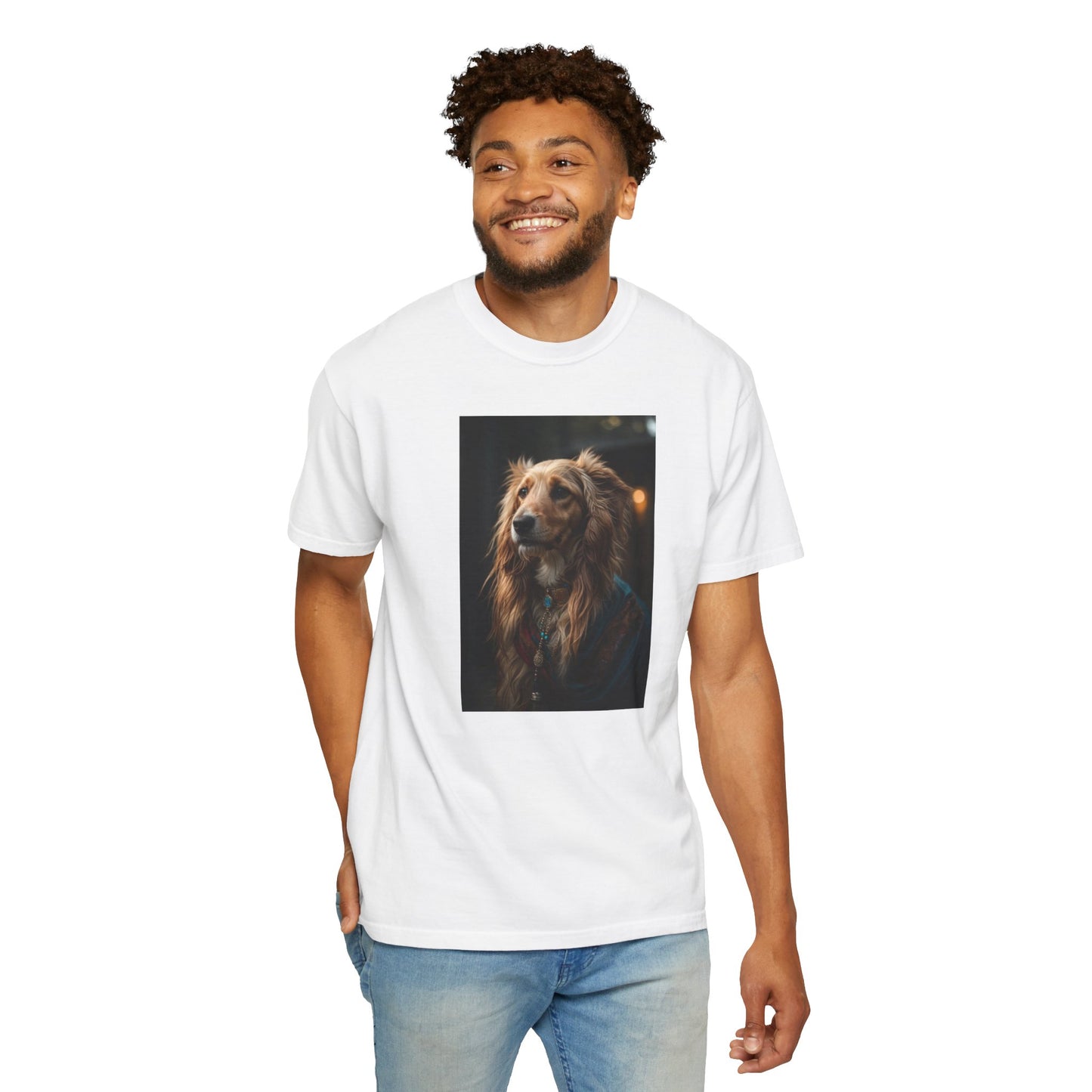 Afghan Hound T-Shirt | Regal Dog Breed Tee for Afghan Hound Lovers