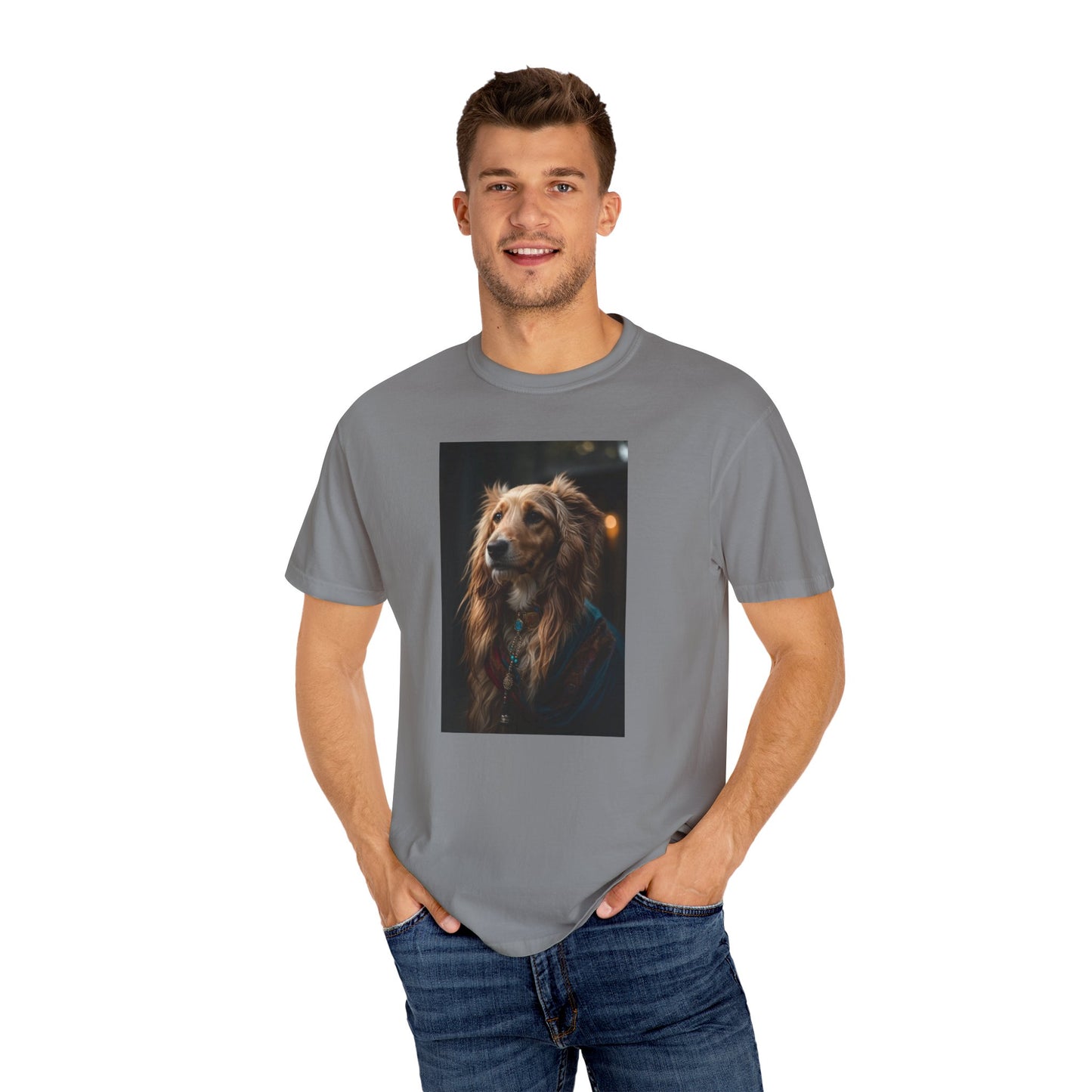 Afghan Hound T-Shirt | Regal Dog Breed Tee for Afghan Hound Lovers