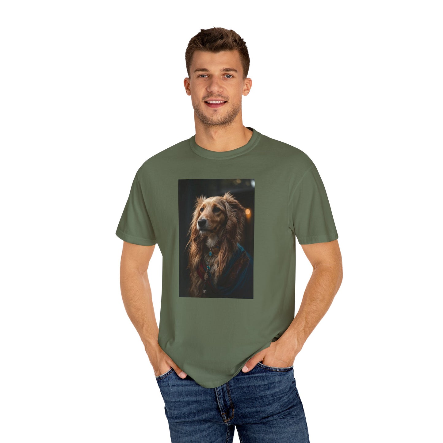 Afghan Hound T-Shirt | Regal Dog Breed Tee for Afghan Hound Lovers