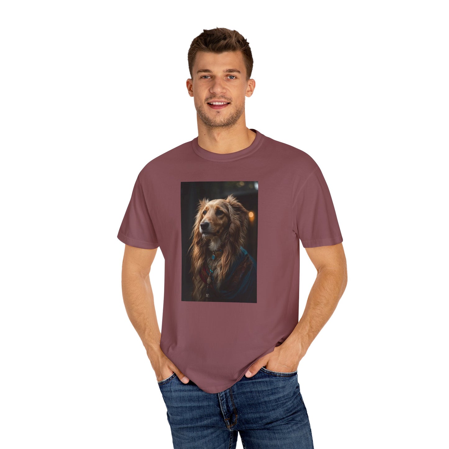 Afghan Hound T-Shirt | Regal Dog Breed Tee for Afghan Hound Lovers