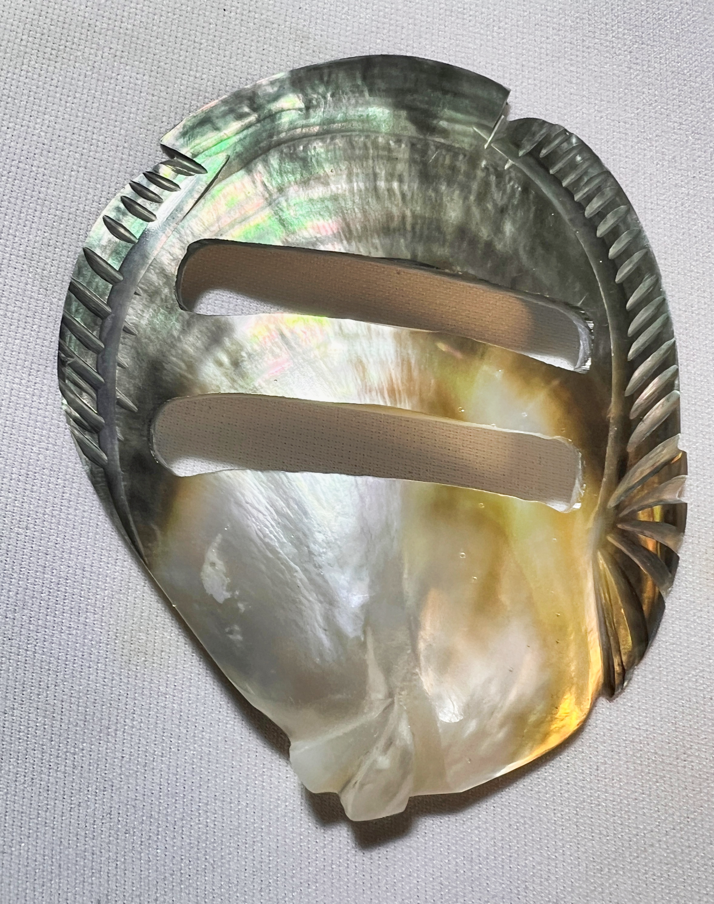 bu-0001 Mother-of-Pearl Shell Buckle